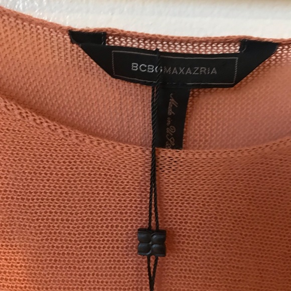 NWT BCBG Open Knit Top x-small - Picture 2 of 6